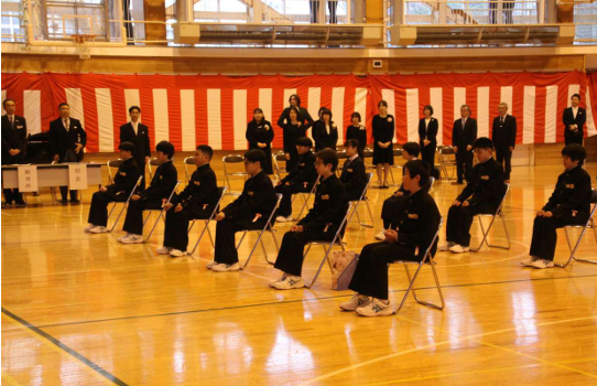 憧れの門をくぐり、中学生へ2