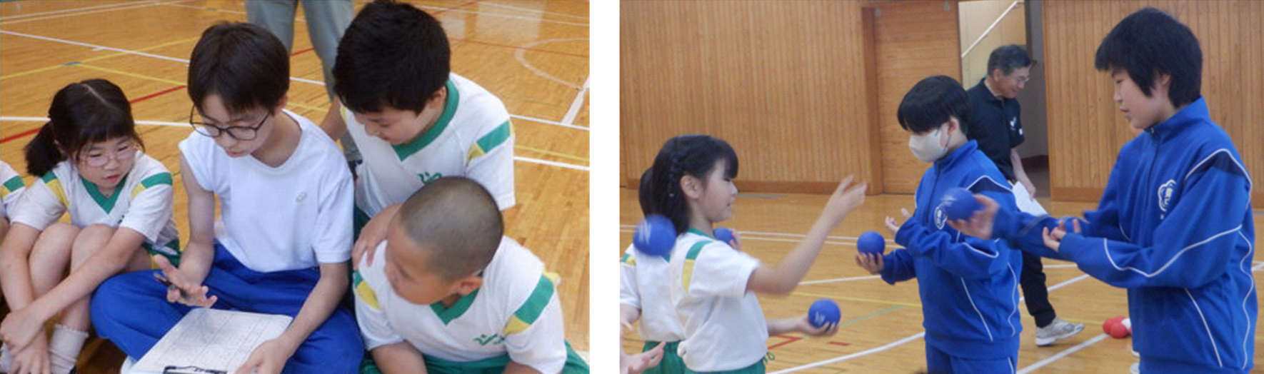 笑顔でつながる!小中連携「ニュースポーツ」交流会